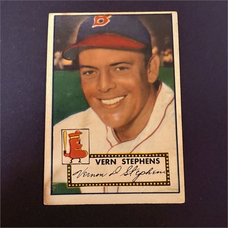 1952 Topps Vern Stephens