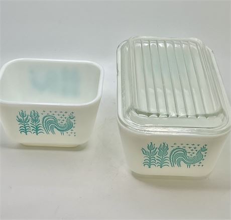 Glass lid Pyrex refrigerator box