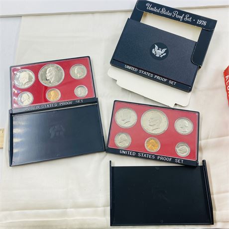 3 - 1976 Proof Sets