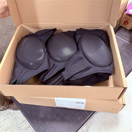 6 Pairs New Gel Padded Kneepads