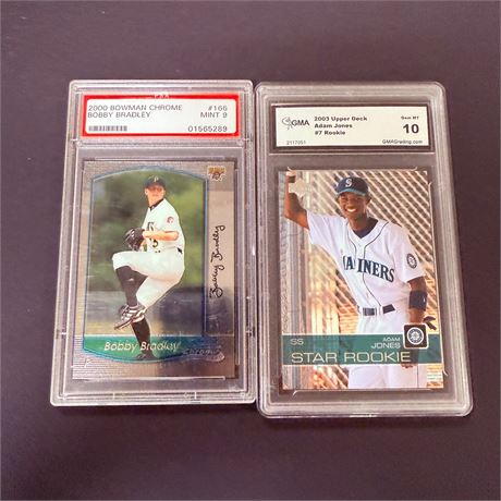 2 Graded Cards