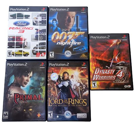 Sony PlayStation 2 Game Lot