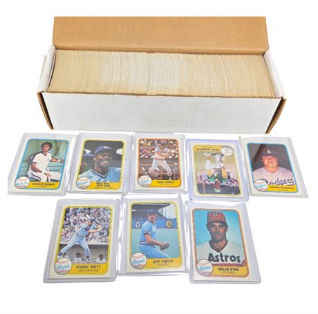 Baseball Cards, 1981 Fleer