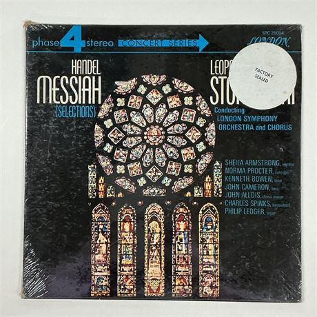 The London Symphony Orchestra Handel Messiah Selections Sealed Vinyl Record