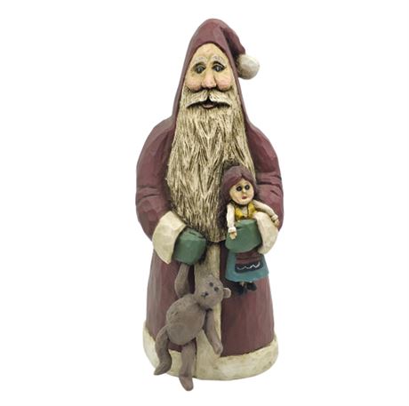 Carver's Choice, Carved Wood Santa