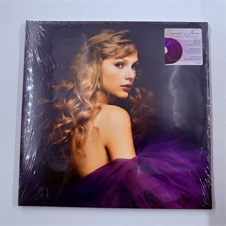 Sealed Taylor Swift Speak Now Taylor’s Version on Orchid Vinyl Record
