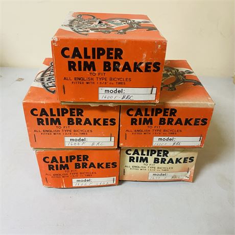 5 NOS Cherry Hill Brake Sets