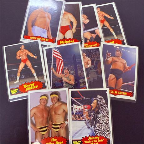 1985 OPC WWF  Lot
