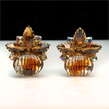 Vintage D & E Julianna Earrings