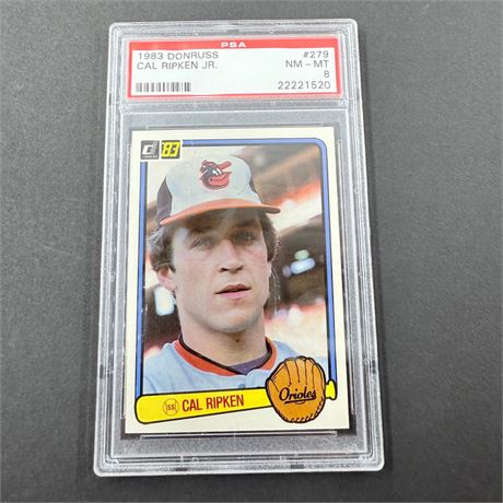 PSA 8 - 1983 Donruss Cal Ripken Jr