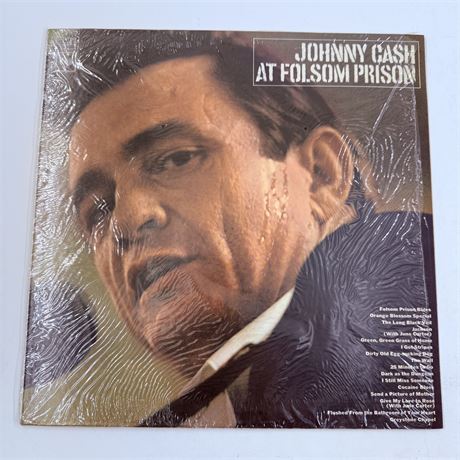 Johnny Cash at Folsom Prison Vinyl Record