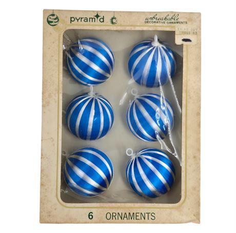 VTG Pyramid Unbreakable Satin Ornaments