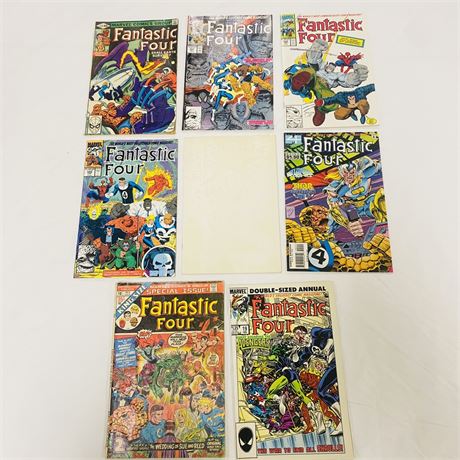 8 Fantastic Four Comics- Bronze to Modern