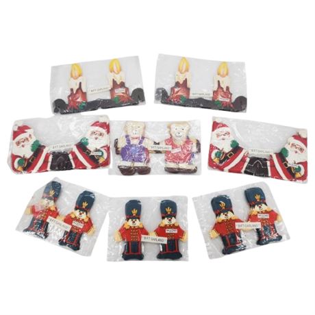 Nine Packs Vintage Christmas Paper Garlands