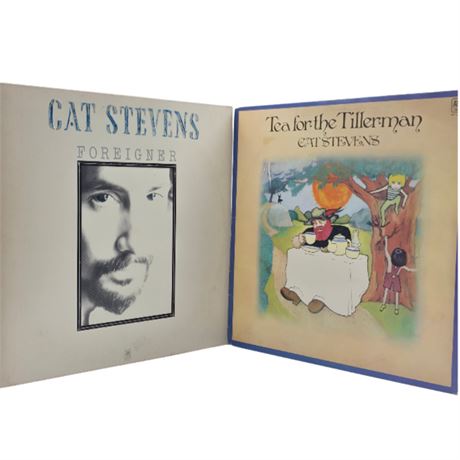 Cat Stevens "Tea for the Tillerman" 1970 & "Foreigner" 1973