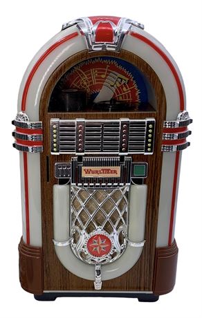 Wurlitzer Micro-Cassette Battery Powered Coin Operated Jukebox