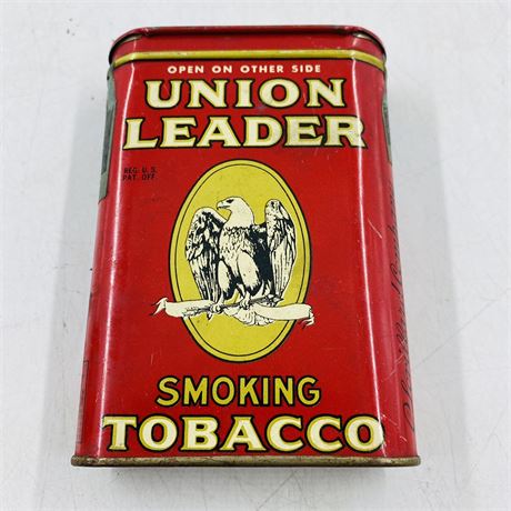 Vintage Union Leader Tin