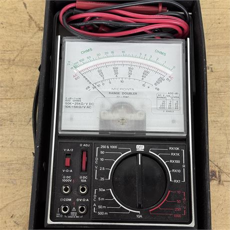 Radio Shack Micronta Ohms/Volt Multitester