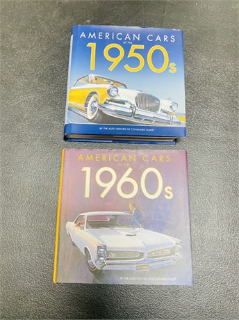 Cars of the 1950’s + 1960’s Books