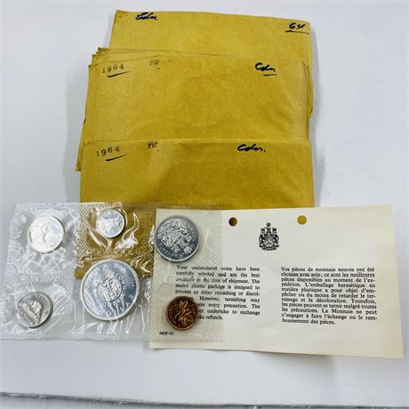 9 - 1964 Canada Proof Like Sets