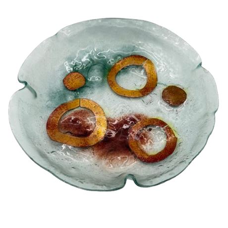 Glass Art Bowl