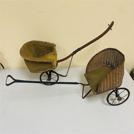Vintage Doll Carriages
