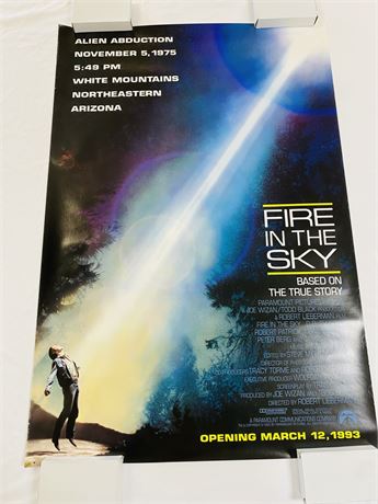 Fire in the Sky Original 27x40 Movie Poster - Rolled