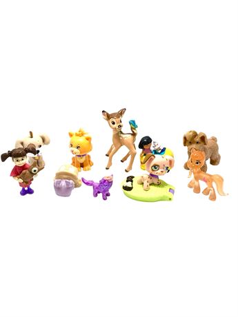 Vtg Littles Mixed Cartoon Characters Lot