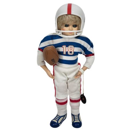 Brinn's Football Player Collectible Doll 1988