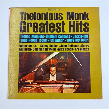 Thelonious Monk Greatest Hits Vinyl Record