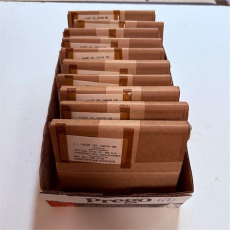10 NOS Military Surplus Harley Davidson Gasket Sets