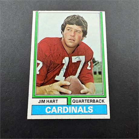 Jim Hart Signed Card