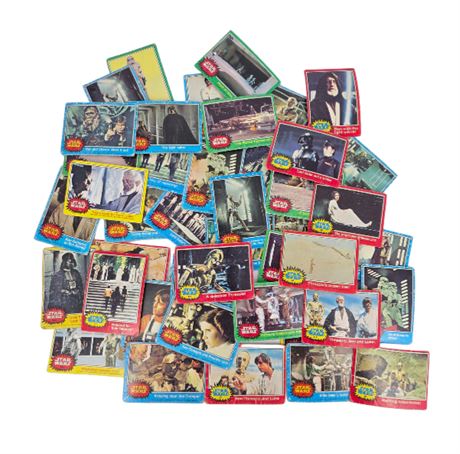 VTG 70's Star Wars Cards--Error Cards
