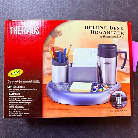 Thermos Desk Organizer