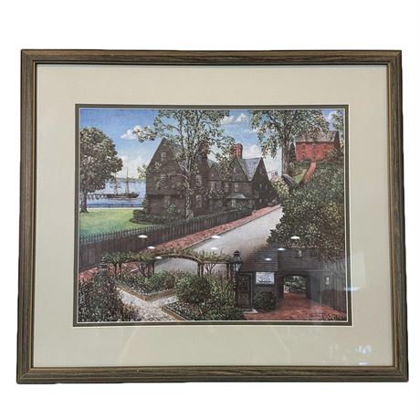 Christopher Gurshin House of the Seven Gables Art Print