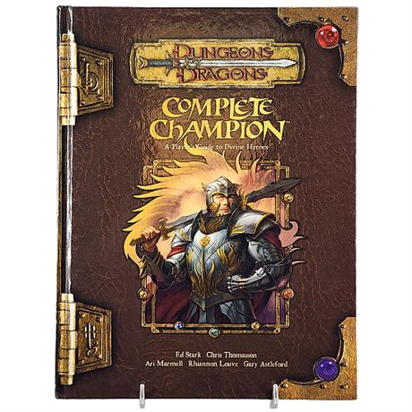 Dungeons & Dragons "Complete Champion: A Player's Guide to Divine Heroes"