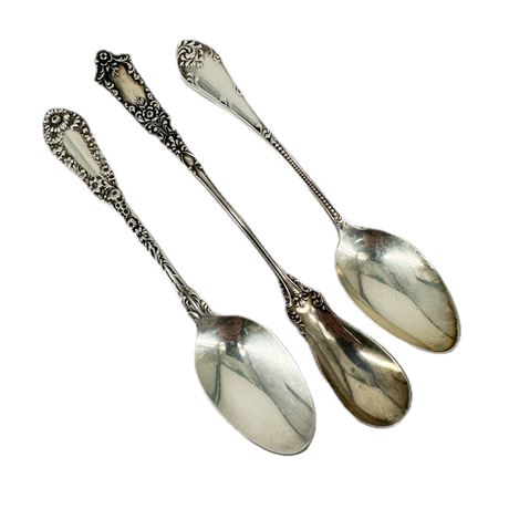 Antique Sterling Silver Spoons