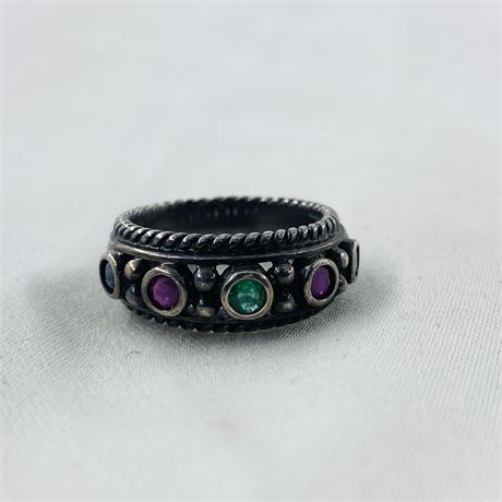 6.4g Sterling Ring Size 7