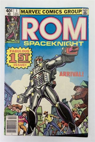 40 cent 1 Dec ROM Spaceknight Marvel Comics Group Comic