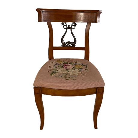 Antique Neo-Classical Mahogany Side Chair