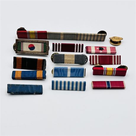Military US Ribbon Bars & 1 pin