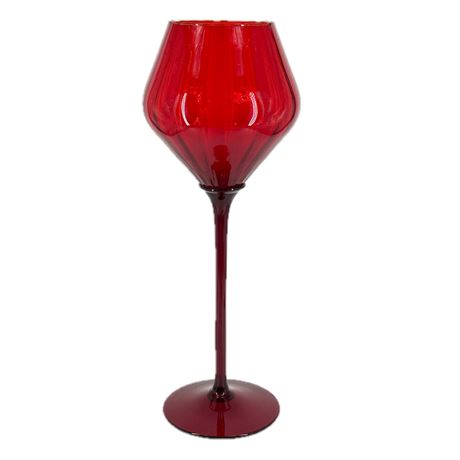 Large Empoli Glass 17 Inch Decorative Goblet