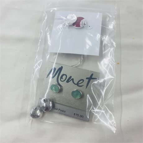 Costume Earring Lot - All Matching Pairs in Excellent Condition
