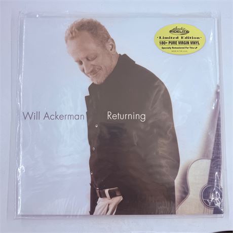 Will Ackerman Returning Ltd Ed Vinyl Record