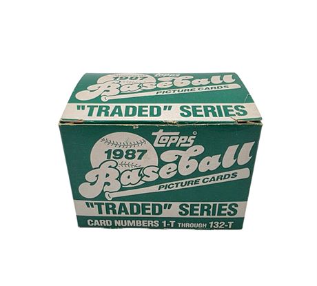 Topps 1987 Baseball Cards Updated Traded Series