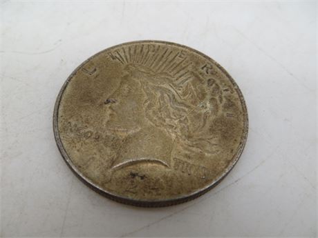 1924 Peace Silver Dollar
