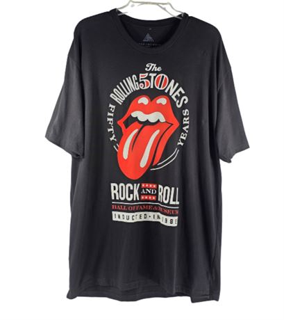 Rolling Stones Tribute Concert, Rock & Roll Hall of Fame T-shirt, Ticket, & Book
