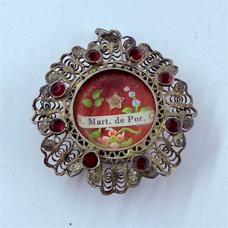 8.2g Antique Sterling Relic Pendant