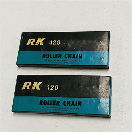 2 NOS Takasago RK 420 Chains