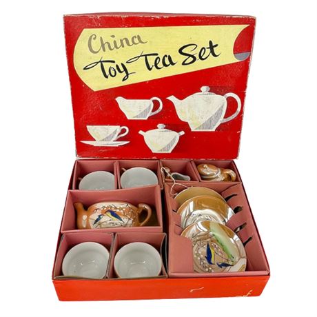 Vintage China Toy Tea Set